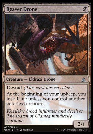 Reaver Drone (Oath of the Gatewatch) Trading Card