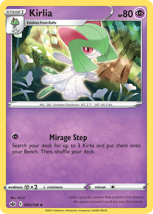 Kirlia (60/198) - Chilling Reign