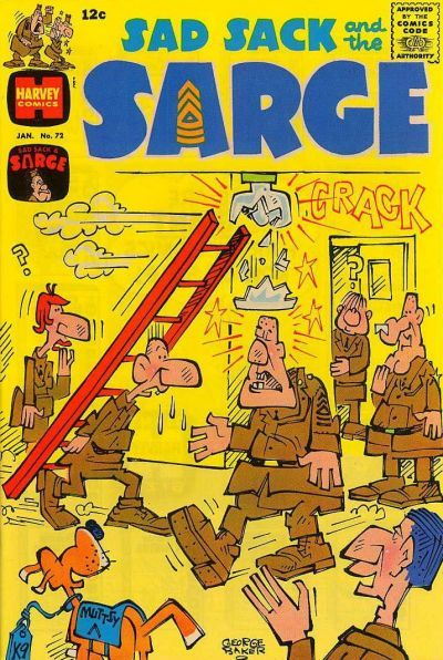 Sad Sack And The Sarge #72 Comic