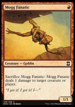 Mogg Fanatic (Eternal Masters) Trading Card