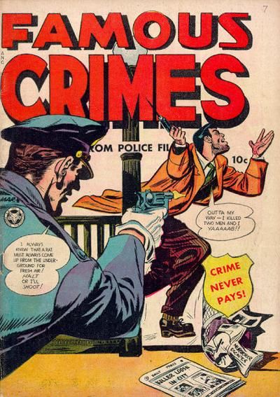 Famous Crimes #7 Comic