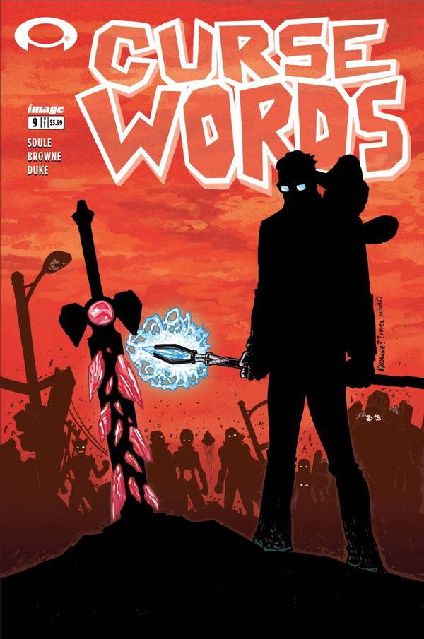 Curse Words #9 (Cover C Walking Dead #6 Tribute Va)