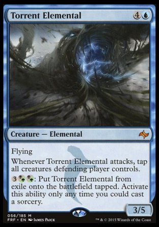 Torrent Elemental (Fate Reforged) Trading Card