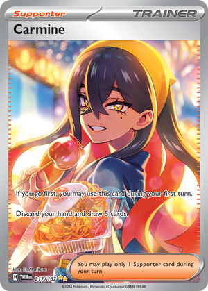 Carmine (Trainer: Supporter) (217/167) - Twilight Masquerade