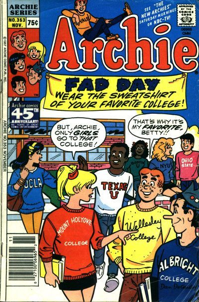 Archie #353 Comic