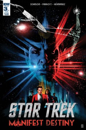 Star Trek: Manifest Destiny #3 (Subscription Variant)