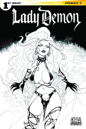 Lady Demon #1 (20 Copy Andolfo B&amp;w Cover)