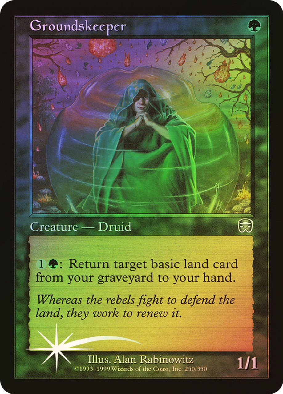 Groundskeeper (Mercadian Masques - Foil) Trading Card