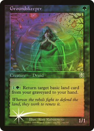 Groundskeeper (Mercadian Masques - Foil)