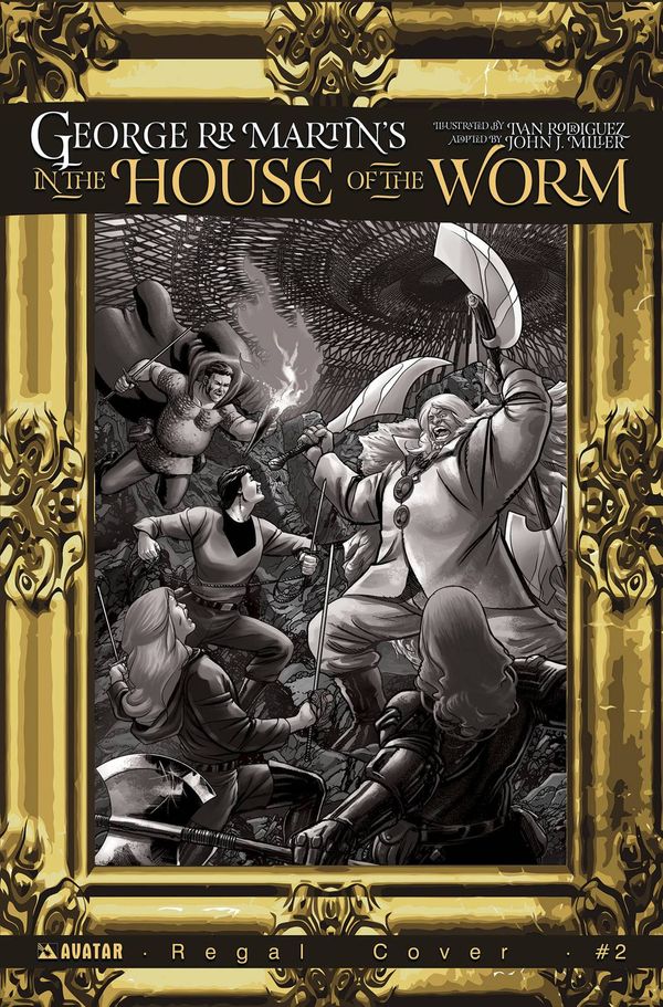 George Rr Martin In The House of the Worm #2 (Regal Incv Cover)