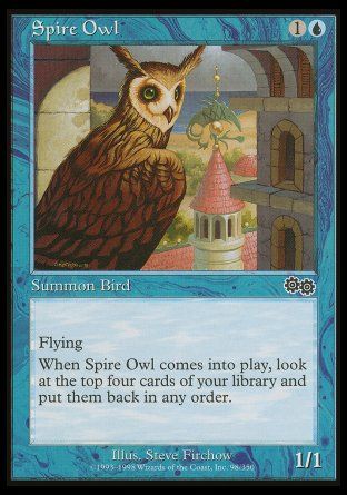 Spire Owl (Urza's Saga) Trading Card