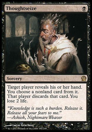 Thoughtseize (Theros) Trading Card