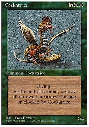 Cockatrice (4th Edition - Alternate)