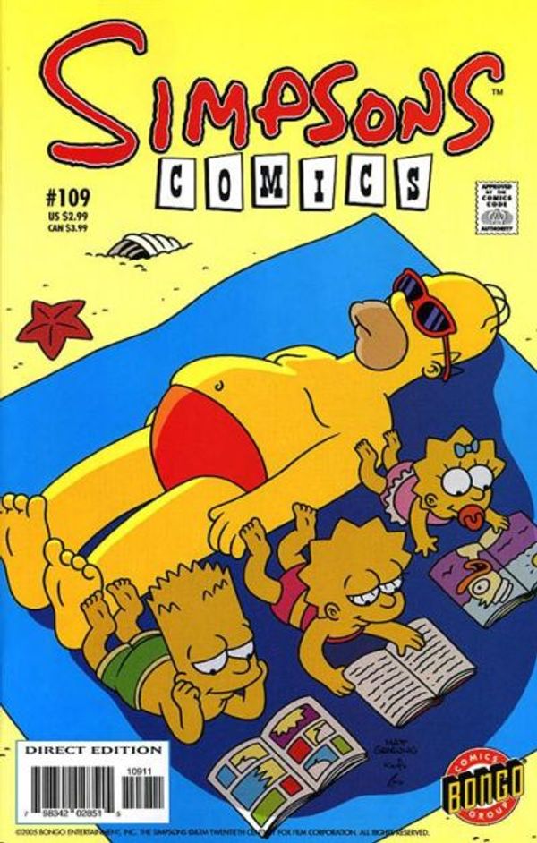 Simpsons Comics #109