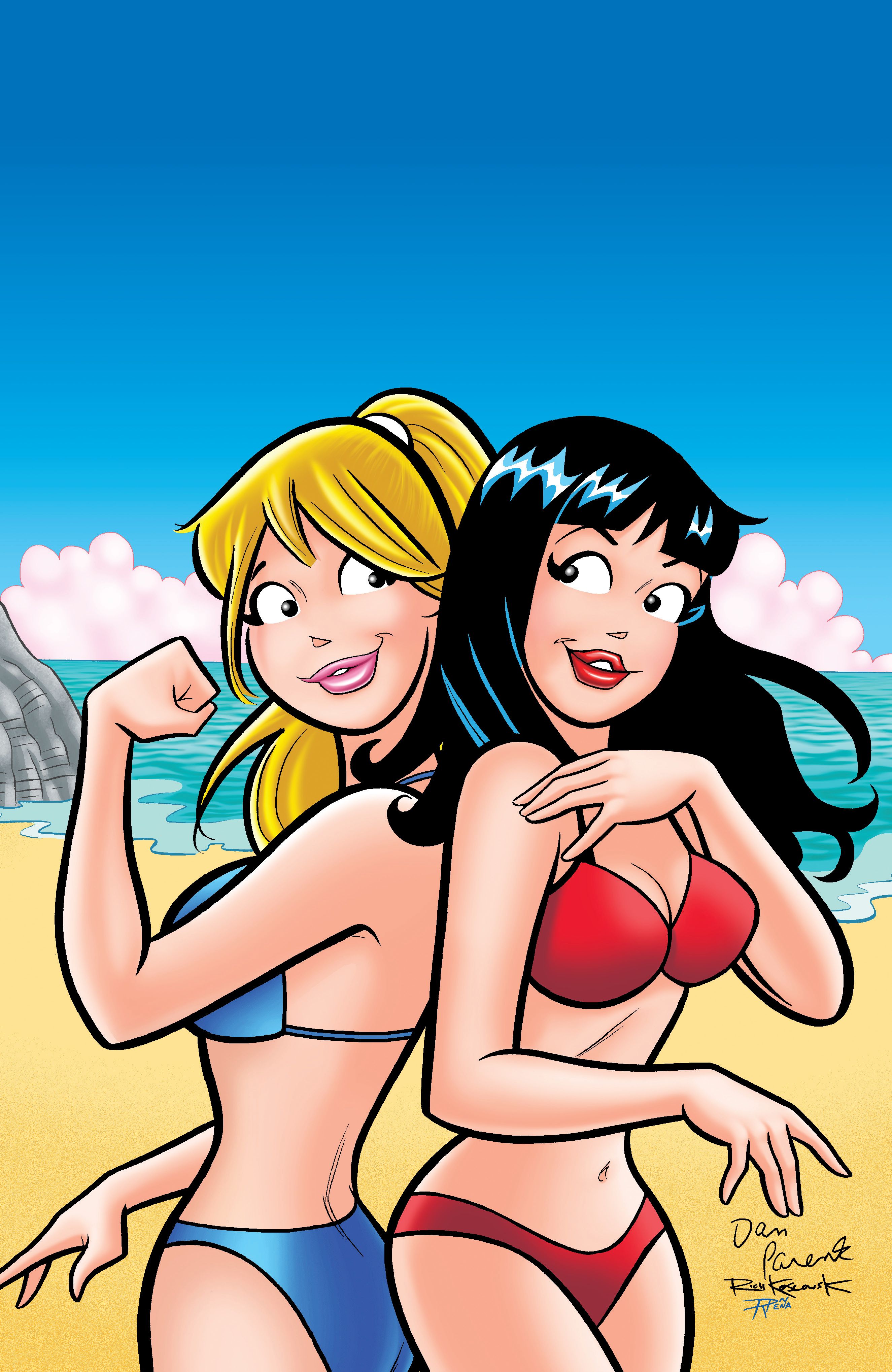 Archie Comics 85th Anniversary Presents Betty & Veronica Swimsuit Special #1 (Cvr D Dan Parent Rich Koslowski Foil Full Art Var) Comic