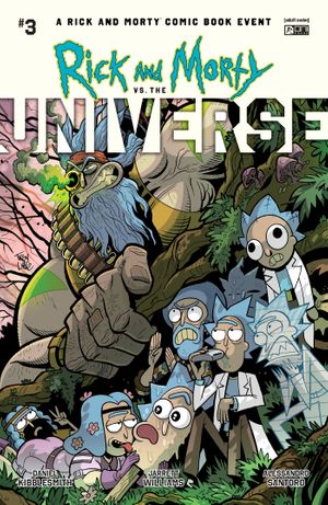 Rick And Morty Vs The Universe #3 (Cvr B Troy Little Variant)