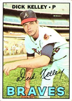 Dick Kelley 1967 Topps #138 Sports Card