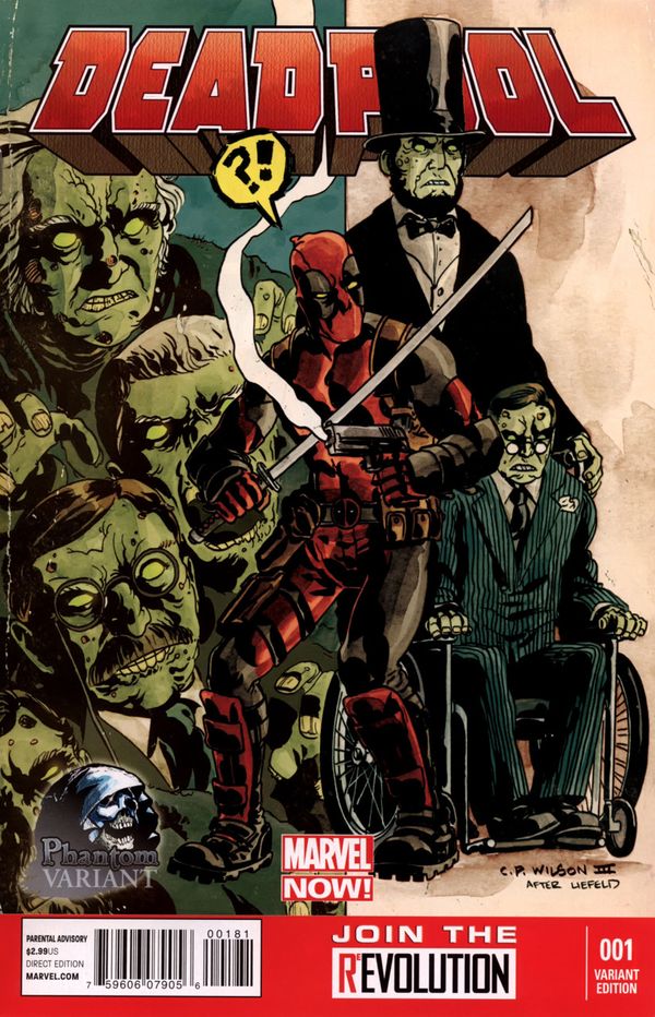 Deadpool #1 (Phantom  Cover)