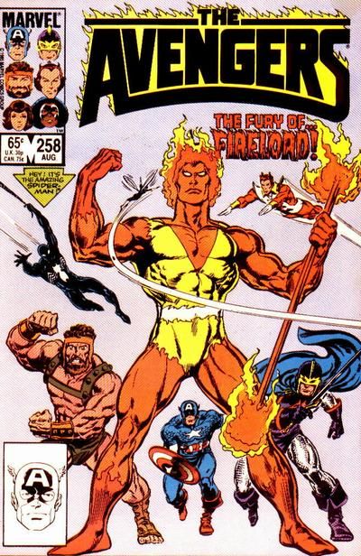 Avengers #258 Comic
