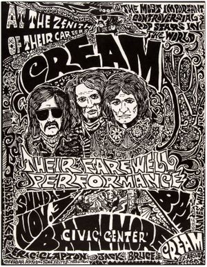 Cream Baltimore Civic Center 1968