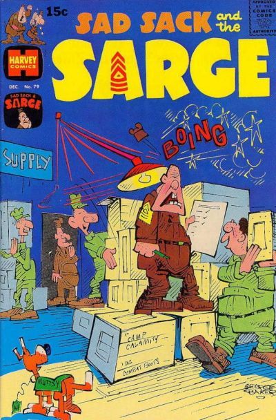 Sad Sack And The Sarge #79 Comic