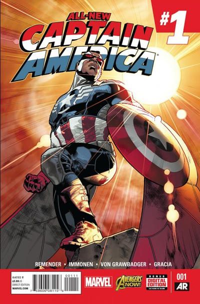 All New Captain America #1 Comic