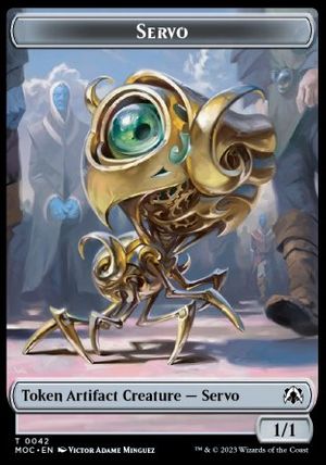 Servo (March of the Machine Commander Decks)