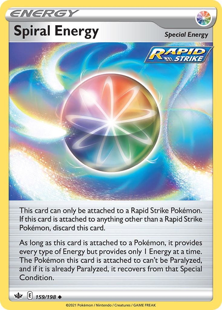 Spiral Energy (159/198) - Chilling Reign Pokémon Card