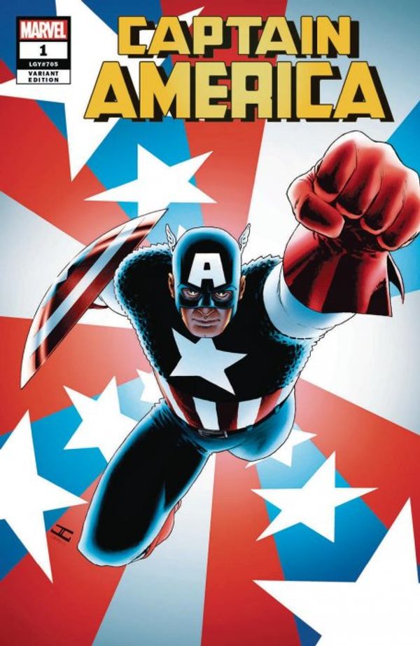 Captain America #1 (Cassaday Variant Cover)