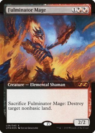 Fulminator Mage (Ultimate Box Topper) Trading Card