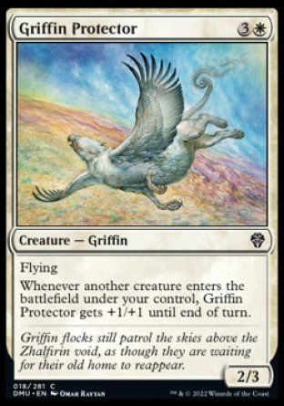 Griffin Protector (Dominaria United) Trading Card