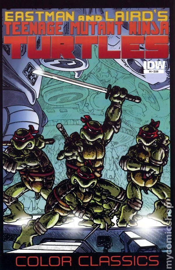 Teenage Mutant Ninja Turtles: Color Classics #4 Comic