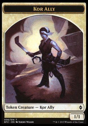 Kor Ally (Battle for Zendikar) Trading Card