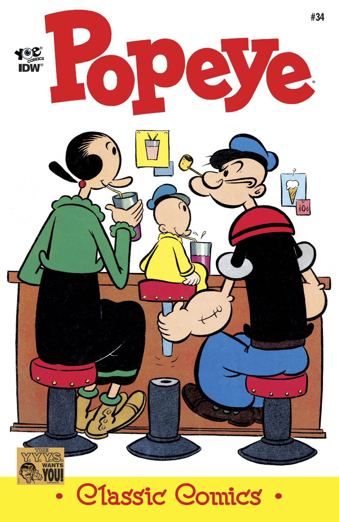 Popeye Classics Ongoing #34 Comic