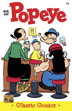 Popeye Classics Ongoing #34