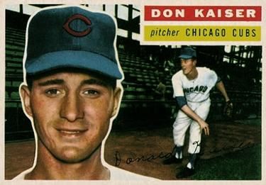 1956 Topps #124 Don Kaiser (Cubs)