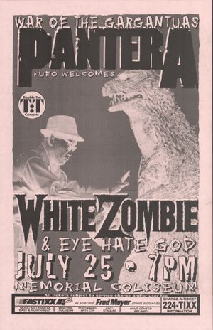 Pantera Memorial Coliseum 1996