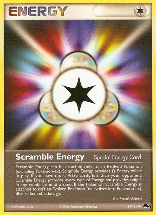 Scramble Energy (10/17) - POP Series 4 Pokémon Card