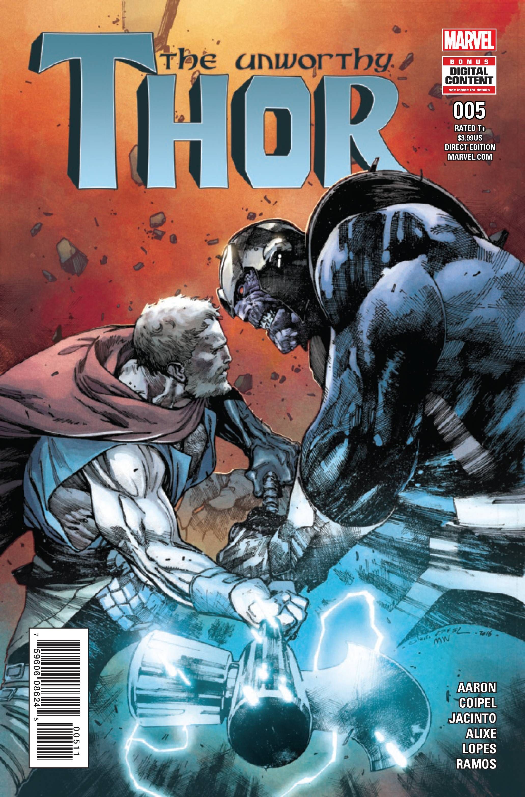 Unworthy Thor #5 Comic