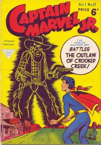 Captain Marvel Jr. #21 Comic