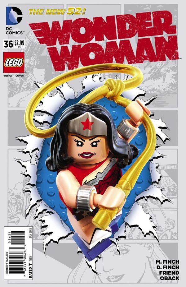 Wonder Woman #36 (Lego Variant Ed)