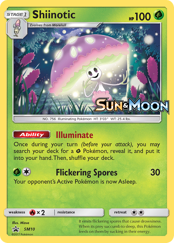 Shiinotic (SM10) - SM Black Star Promos