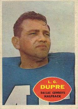 L.G. Dupre 1960 Topps #35 Sports Card