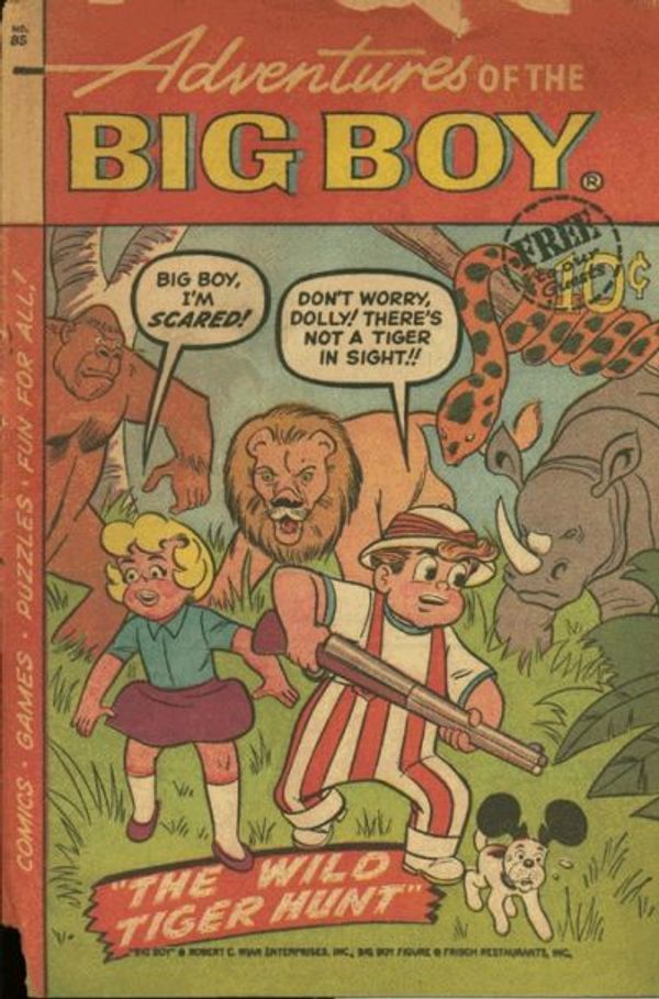 Adventures of Big Boy #85 [East]