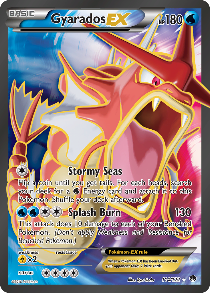 Gyarados EX (114/122) - BREAKpoint Pokémon Card