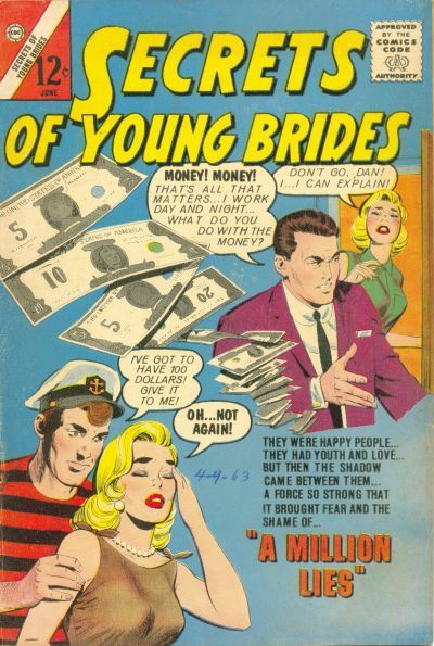 Secrets of Young Brides #37 Comic