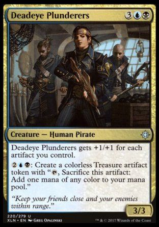 Deadeye Plunderers (Ixalan) Trading Card