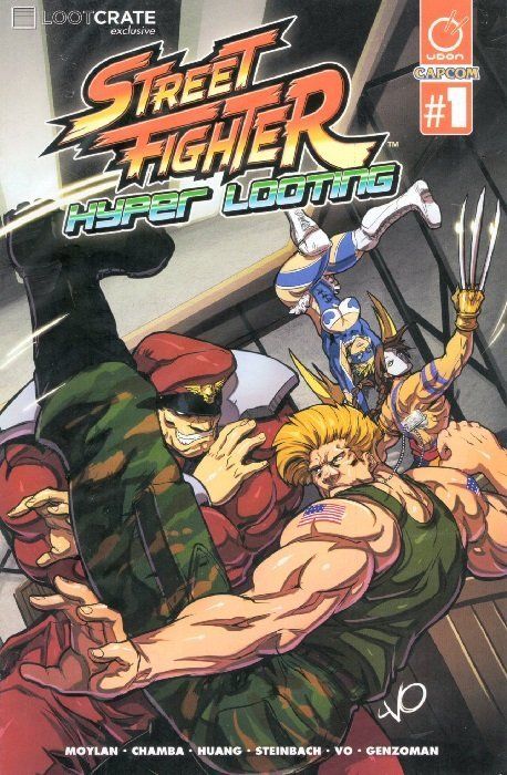 Street Fighter Hyper Looting Comic