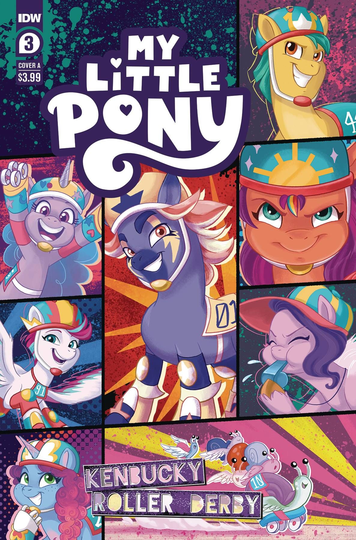 My Little Pony: Kenbucky Roller Derby #3 Comic