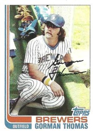 Gorman Thomas 1982 Topps #765